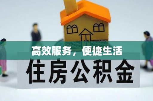 虎丘高效服务，便捷生活