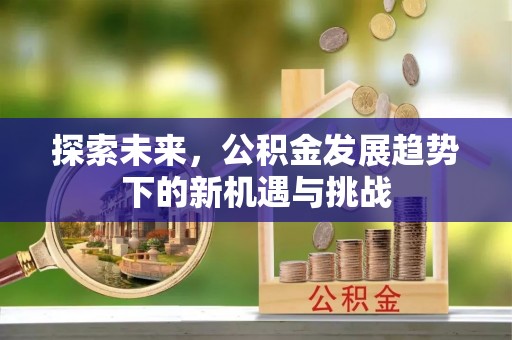虎丘探索未来，公积金发展趋势下的新机遇与挑战