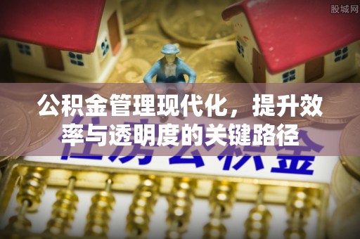 虎丘公积金管理现代化，提升效率与透明度的关键路径