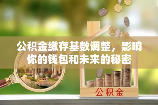 虎丘公积金缴存基数调整，影响你的钱包和未来的秘密